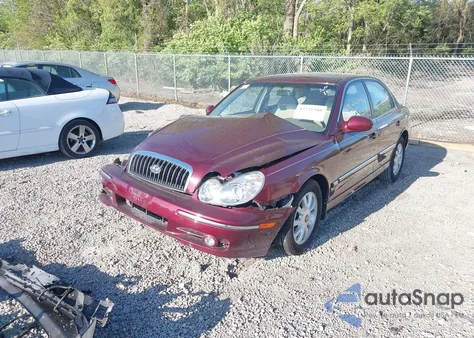 2004 Hyundai Sonata Gls/Lx из США, поврежденный, VIN KMHWF35H34A023020